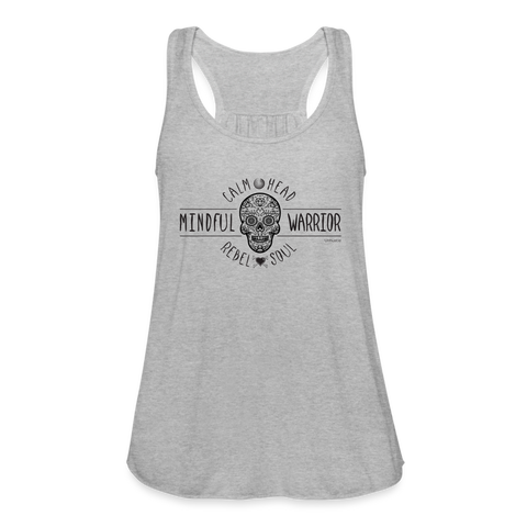 Women's Flowy Tank Top by Bella - heather gray