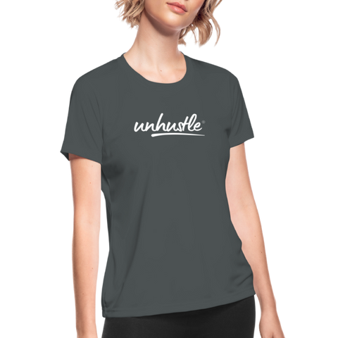 Women's Moisture Wicking Performance T-Shirt - charcoal