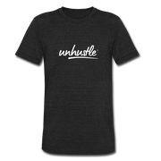 Unisex Tri-Blend T-Shirt - heather black