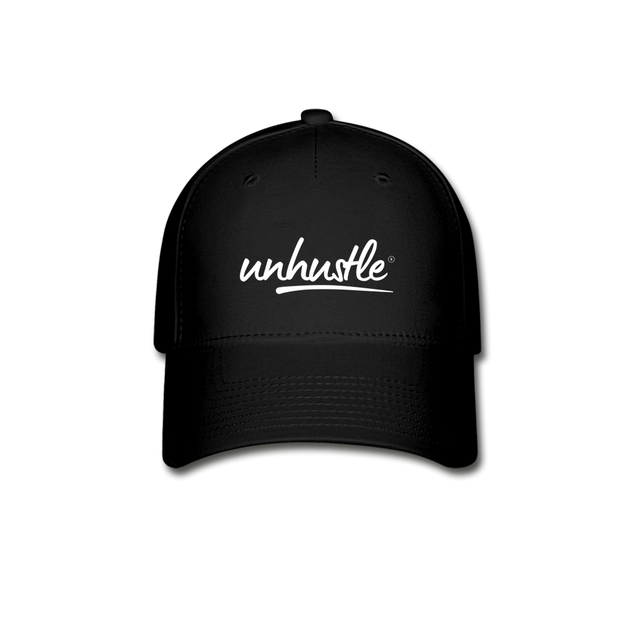 UNHUSTLE CAP - black